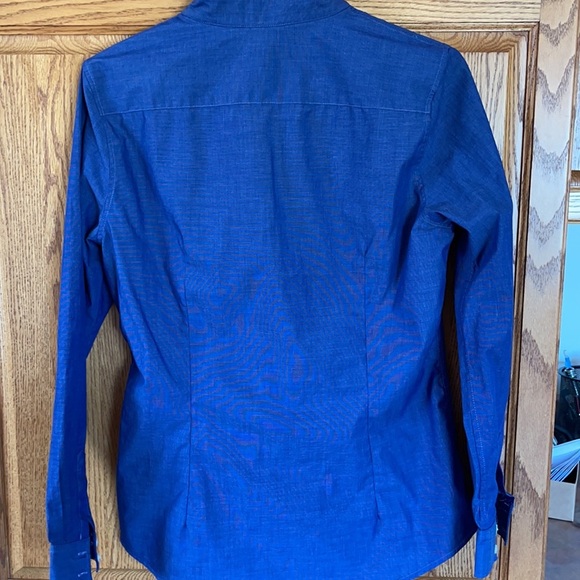 Blue Banana Republic tailored dress shirt size 12 - Picture 3 of 3